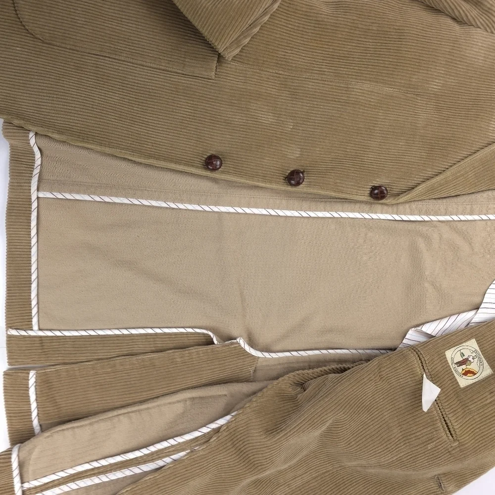 Critenden's Tan Corduroy Cool Cotton Men's Coat Sz M
